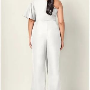 One Shoulder Jumpsuit